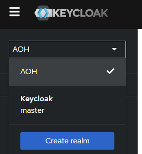 Select Default Realm