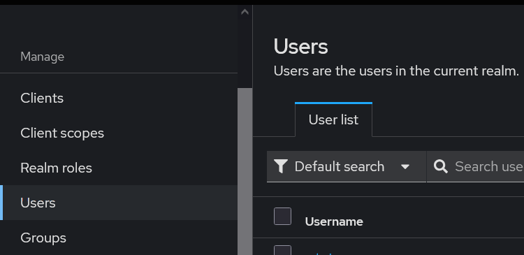 Users List