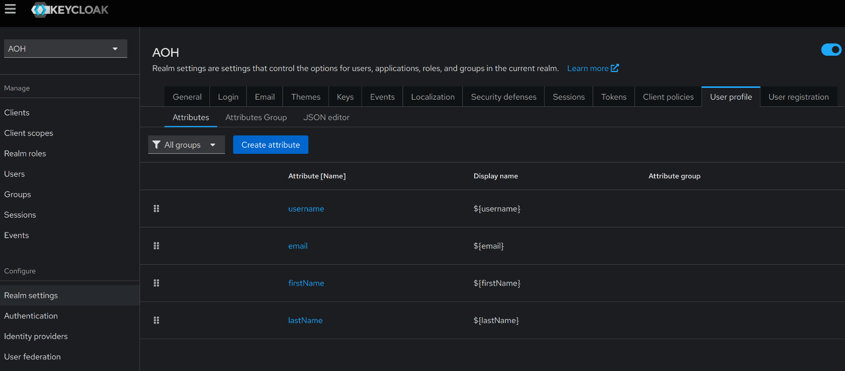 User Profile
